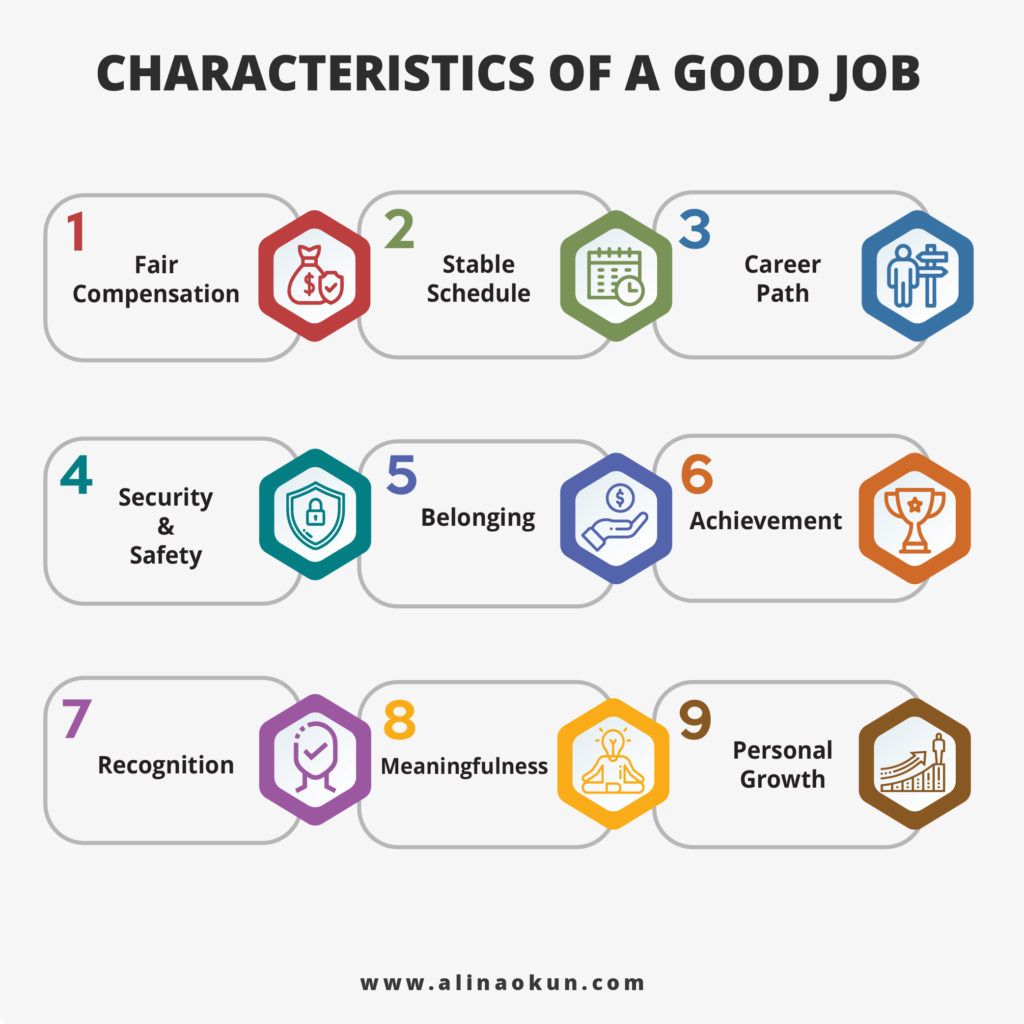 what makes a good job, what is a good job