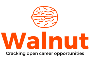 Walnut logo + tagline
